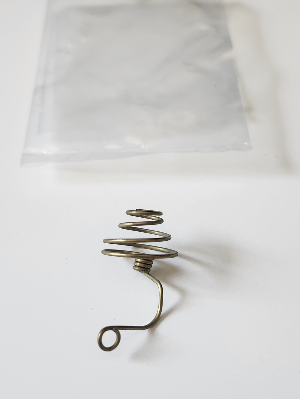 Vintage Sewing Machine Darning Spring Attachment Metal Free Motion Quilting Part